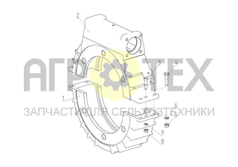 Чертеж Корпус (РСМ-100.18.00.020)